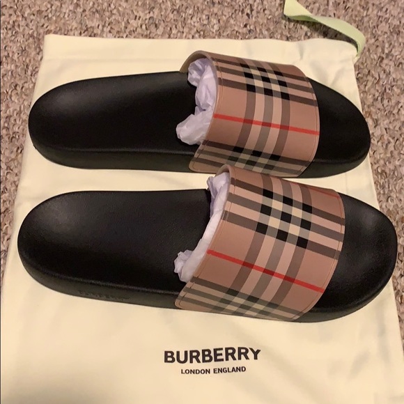 Burberry Other - Burberry slides men’s bnib size 13 or 46